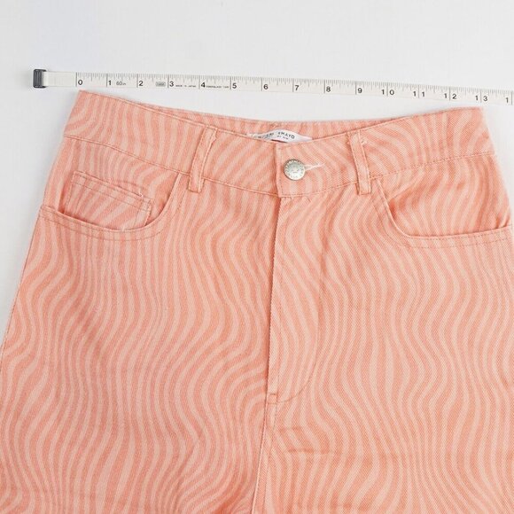 Peppermayo Pink Wave Electric Avenue Straight Leg Pants - US 2 - NWT - Picture 5 of 9
